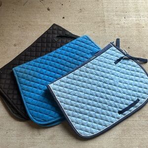 dover saddlery saddle pad lot!